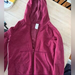 Carter's Red Kids Zip-Up Hoodie